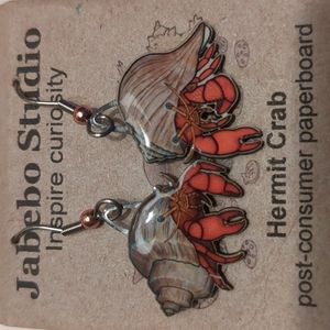 Jabebo Studio Hermit Crab Earrings